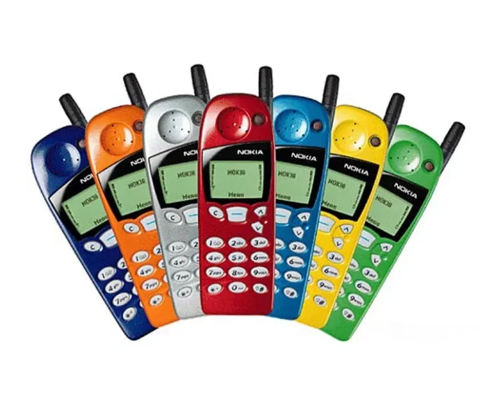 Nokia 5110, téléphone portable vintage emblématique des années 1990